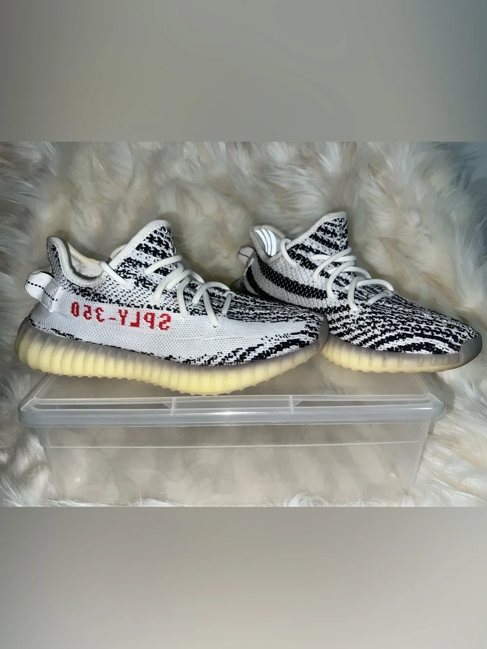 adidas Yeezy Boost 350 V2 Zebra CP9654 Men’s Size 5/Women’s Size 7